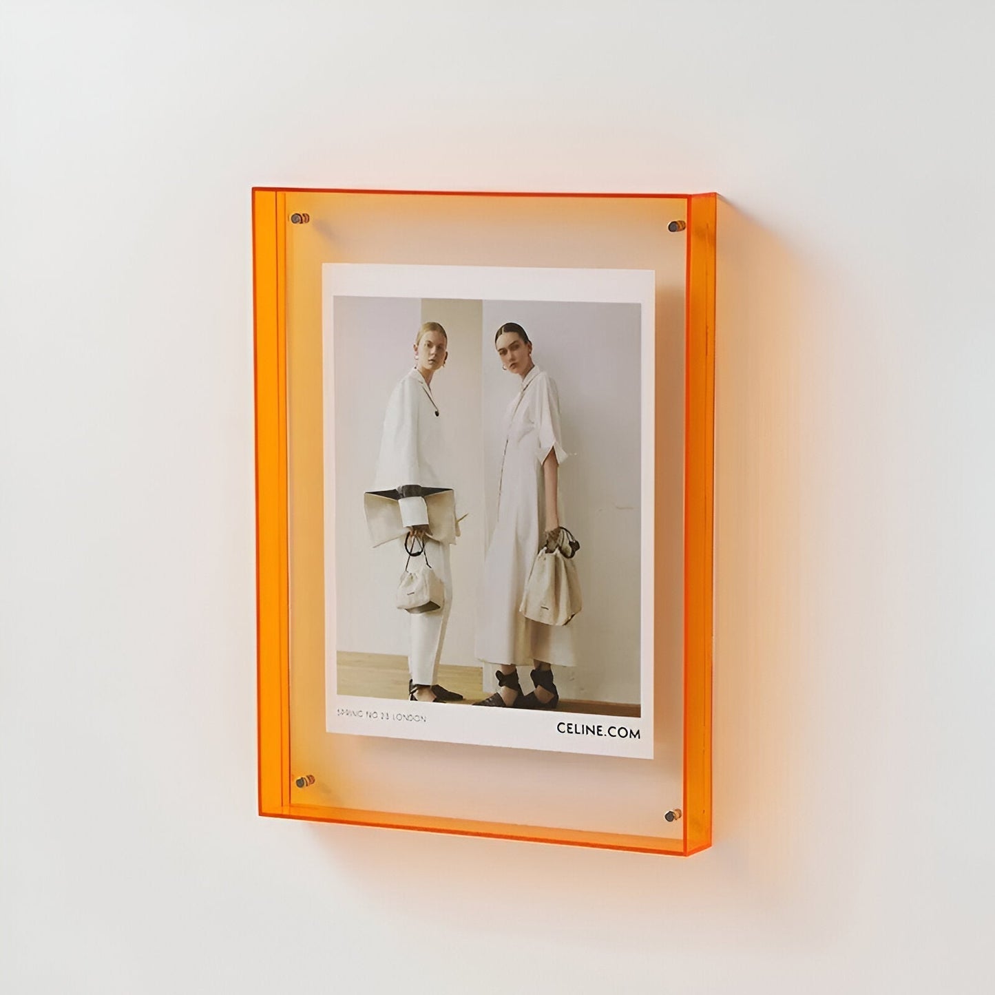 AcryGlow – Transparent Picture Frame with Modern Minimalist Design