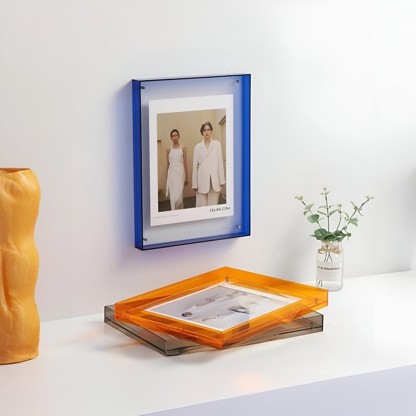 AcryGlow – Transparent Picture Frame with Modern Minimalist Design