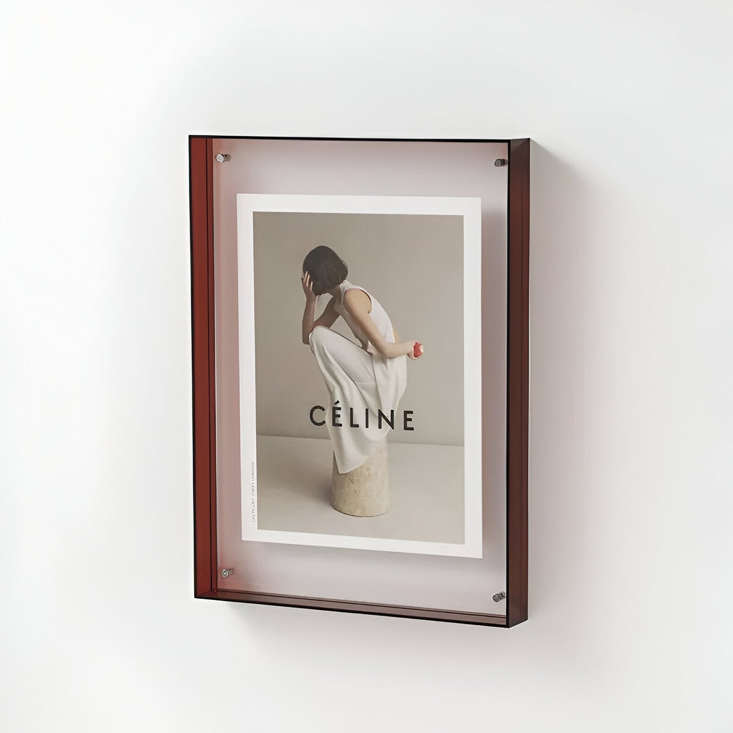 AcryGlow – Transparent Picture Frame with Modern Minimalist Design