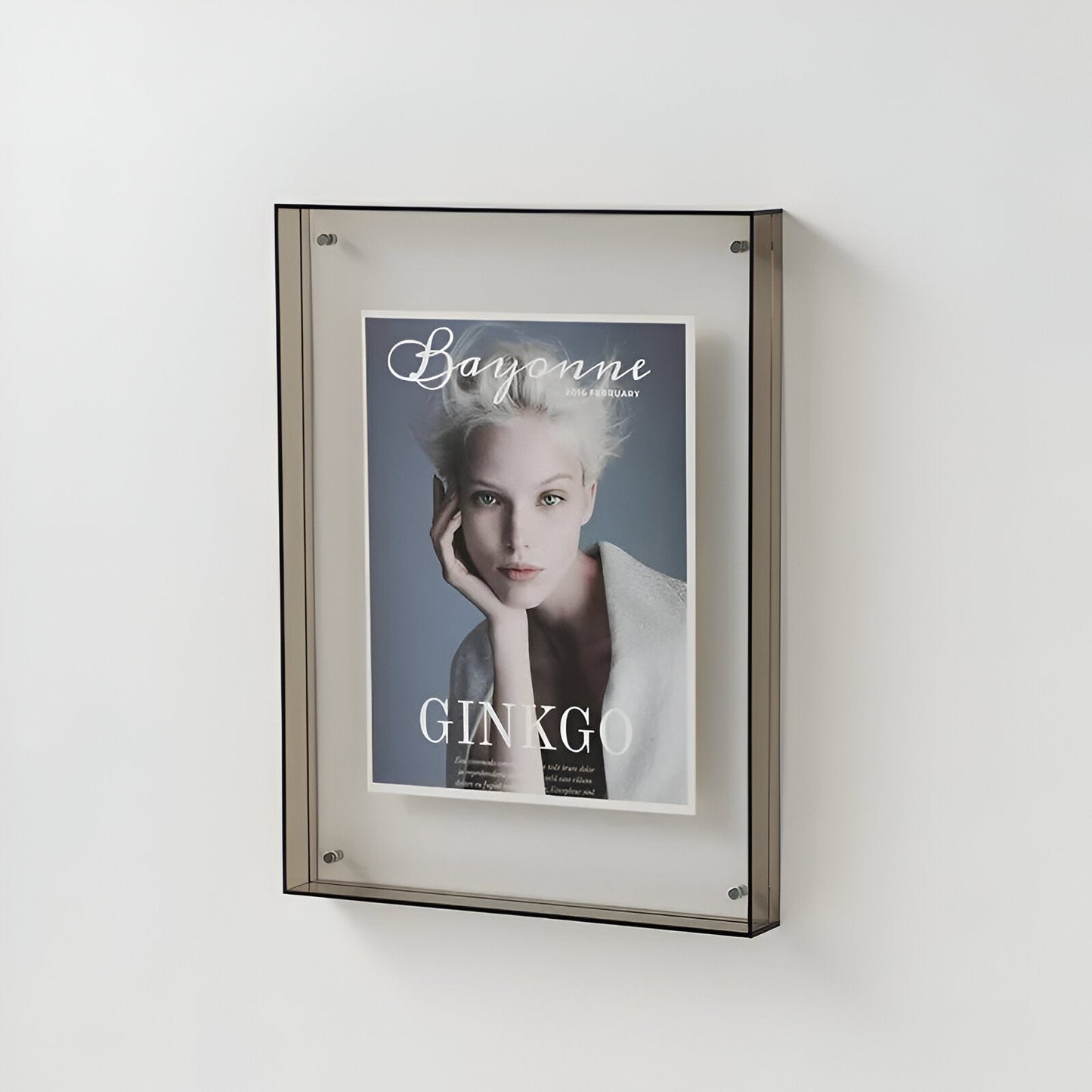 AcryGlow – Transparent Picture Frame with Modern Minimalist Design