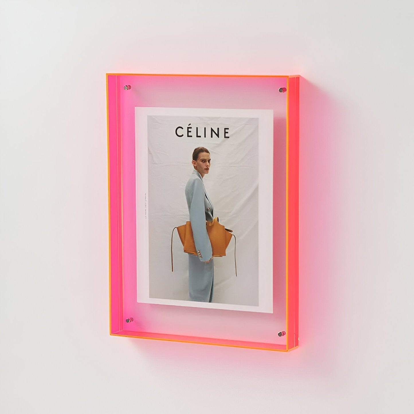 AcryGlow – Transparent Picture Frame with Modern Minimalist Design