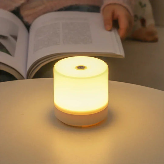 Compact LED Night Light with Touch Control