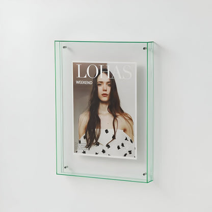 AcryGlow – Transparent Picture Frame with Modern Minimalist Design
