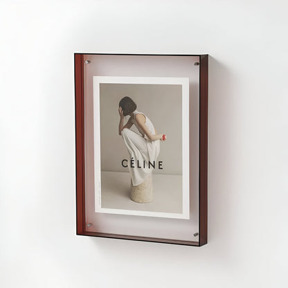 AcryGlow – Transparent Picture Frame with Modern Minimalist Design