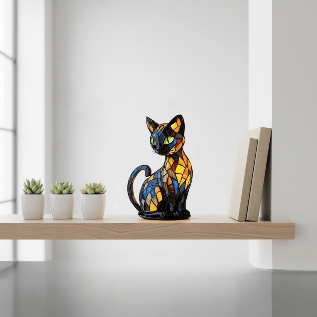 Lumikat – Handmade LED Cat Lamp for Coziness &amp; Gifts
