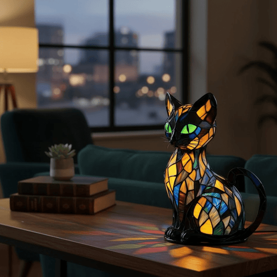 Lumikat – Handmade LED Cat Lamp for Coziness &amp; Gifts