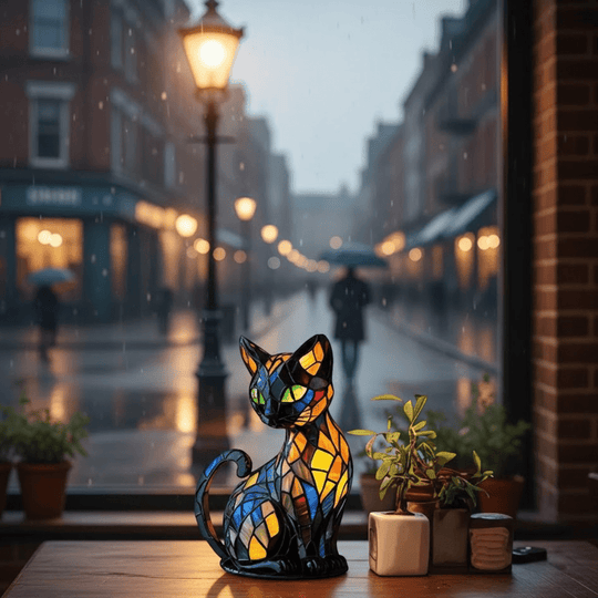 Lumikat – Handmade LED Cat Lamp for Coziness &amp; Gifts