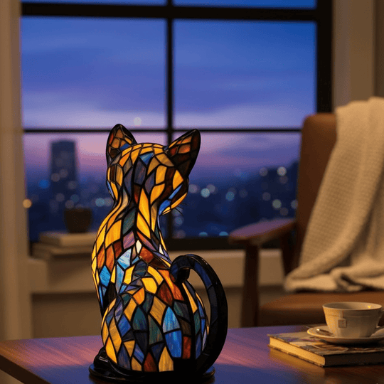 Lumikat – Handmade LED Cat Lamp for Coziness &amp; Gifts