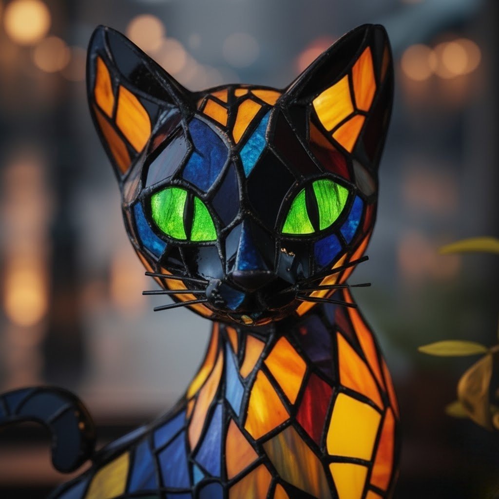 Lumikat – Handmade LED Cat Lamp for Coziness &amp; Gifts