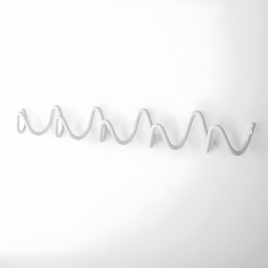 Minimalist Wall Coat Rack with Modern Metal Design