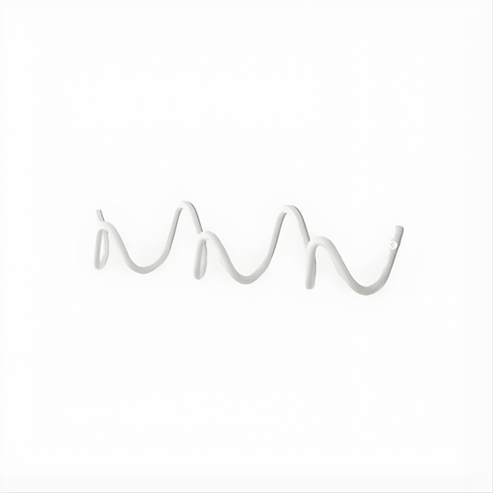 Minimalist Wall Coat Rack with Modern Metal Design