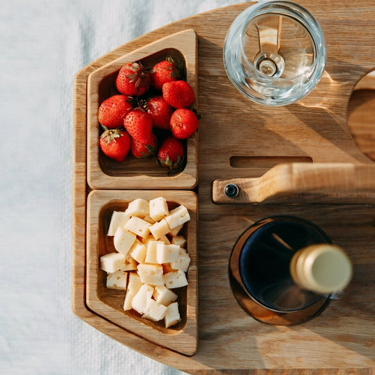 Caddy – Wine &amp; Aperitif Table for Outdoor Use