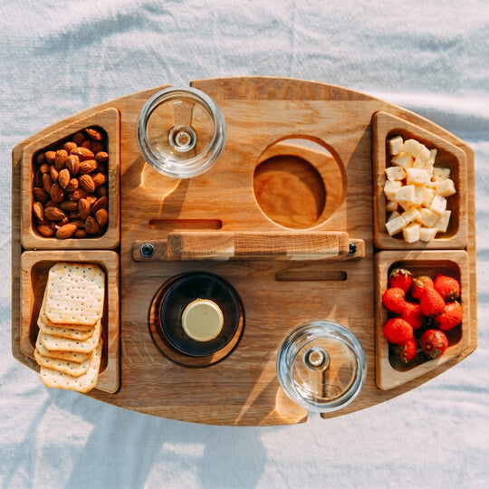 Caddy – Wine &amp; Aperitif Table for Outdoor Use